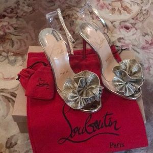 Band New Christian Louboutin Glitter ✨ Heels